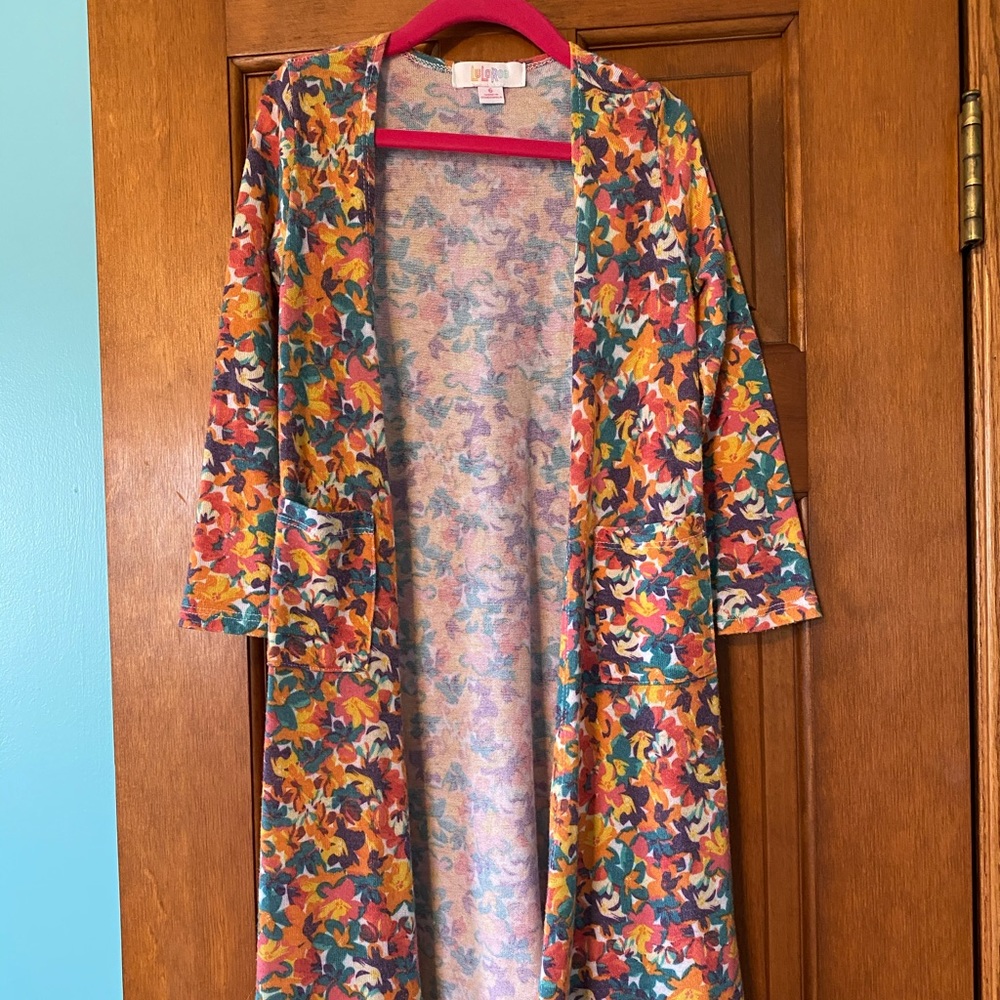 Lularoe girls Sariah Cardigan sweater